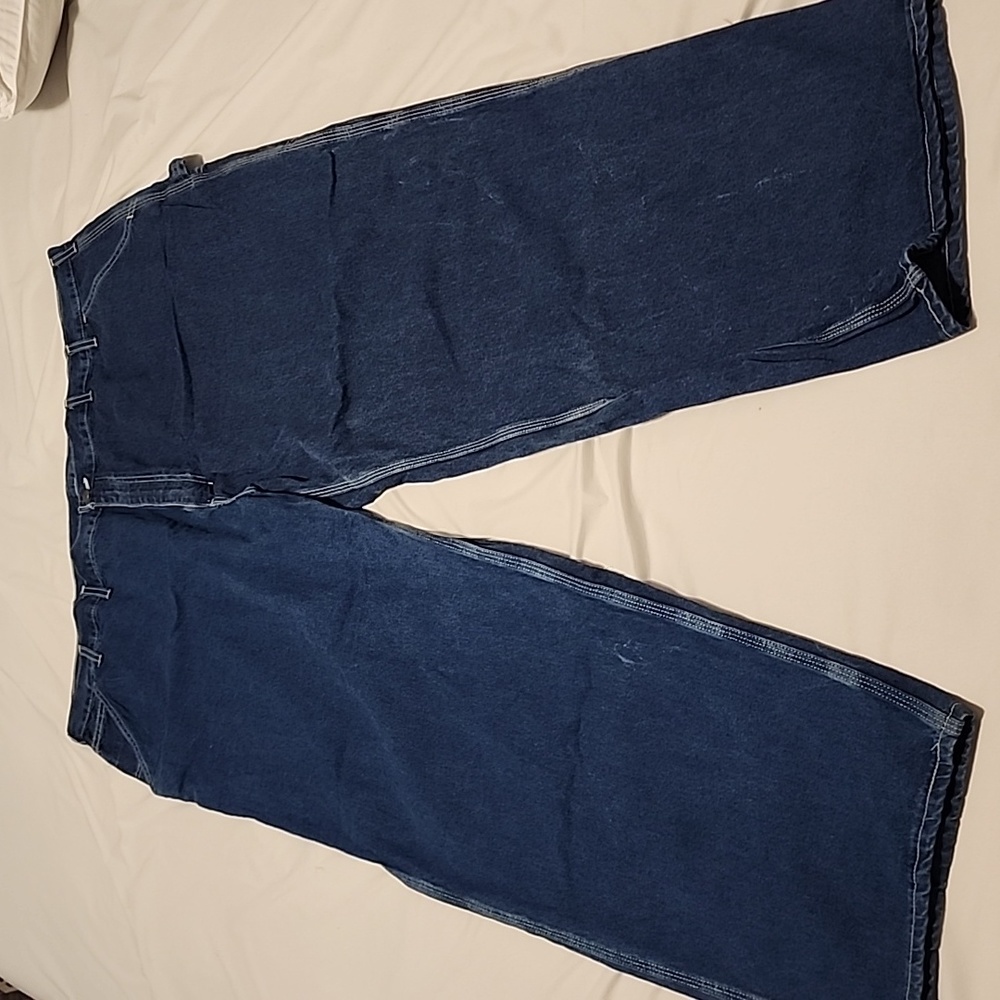 Carhartt Men's Loose Fit Utility Jeans B13 size 52x32